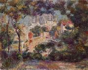 Landschaft mit Ansicht von Sacre Coeur Pierre-Auguste Renoir